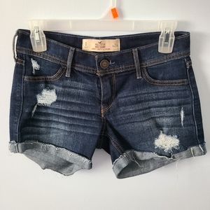 ❣️10/$50❣️: HOLLISTER | dark wash jean shorts